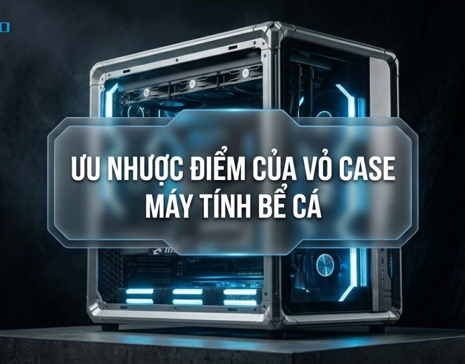 Vỏ case máy tính bể cá