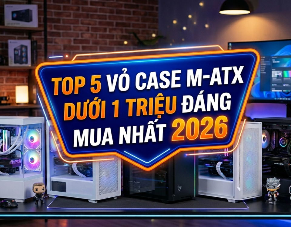 Vỏ case M-ATX giá rẻ